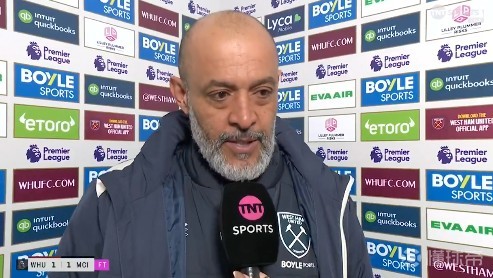 努诺：我们的防守可以说非常顽强；这段时间我们很有信心保级