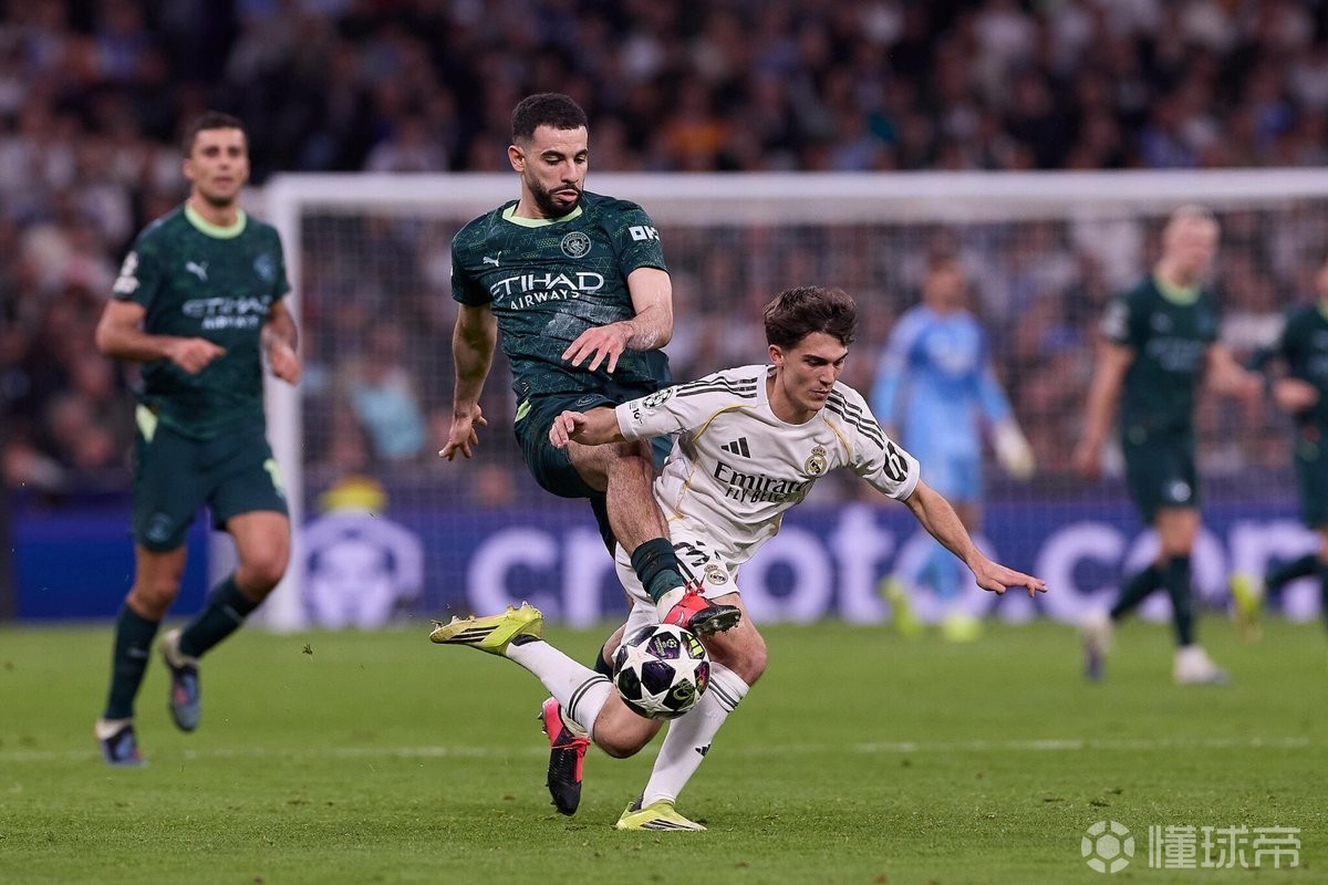 皇马有望第5次欧冠淘汰曼城，此前仅拜仁被同一对手淘汰超5次